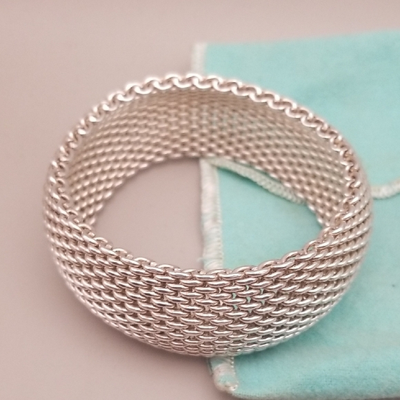 Tiffany & Co. Somerset Mesh Weave Bracelet - Picture 5 of 8